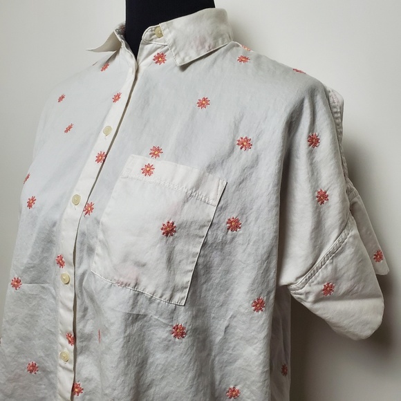 Madewell Women's Courier Shirt Size XS - Picture 2 of 5